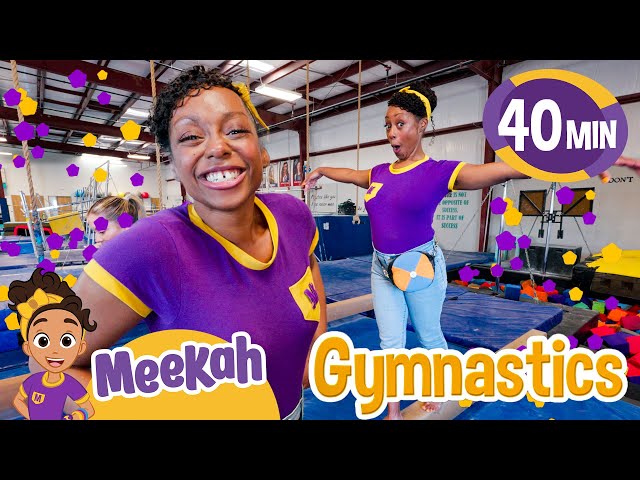 Meekah's Olympic Gymnastics Lesson! | Educational Videos for Kids | Blippi and Meekah Kids TV