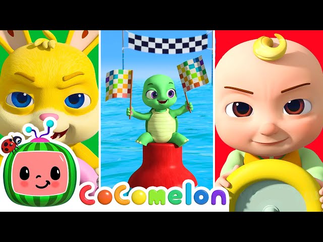 Balloon Boat Race (Animal Edition) | CoComelon Nursery Rhymes & Kids Songs