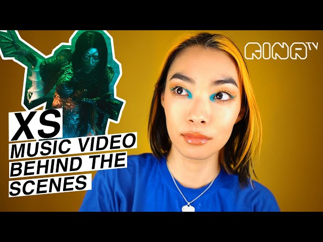 🧡XS music video EXCLUSIVE BEHIND THE SCENES (special effects makeup, bloopers) | Rina Sawayama