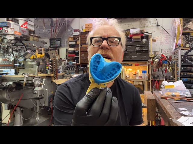 Adam Savage Molds His Teeth for Animatronics