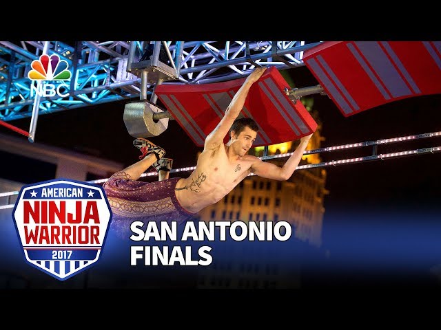 Thomas Stillings at the San Antonio City Finals - American Ninja Warrior 2017