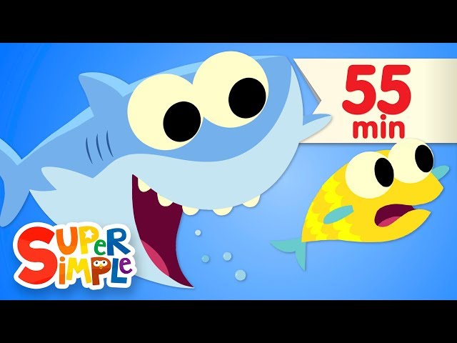 Baby Shark - featuring @FinnyTheShark  | + More Kids Songs | Super Simple Songs