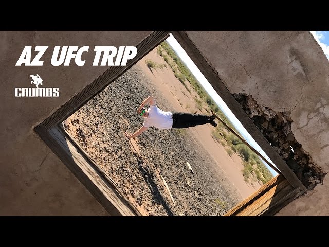 AZ UFC TRIP | Planes, Trains and Manskirts | Vlog #01