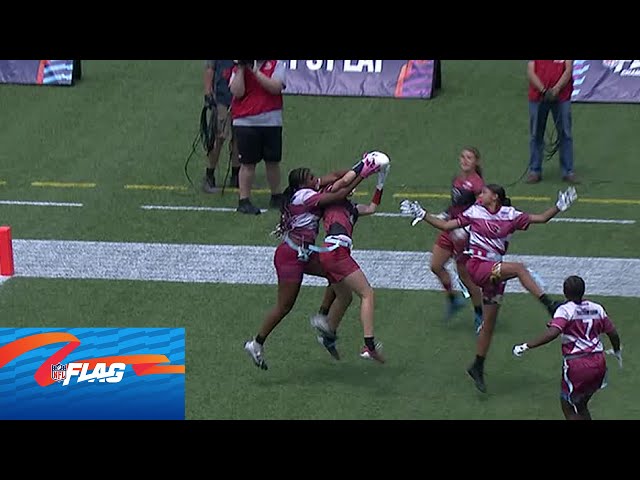 Tuscon Turf vs. Texas Fury Falcons highlights | NFL FLAG Football