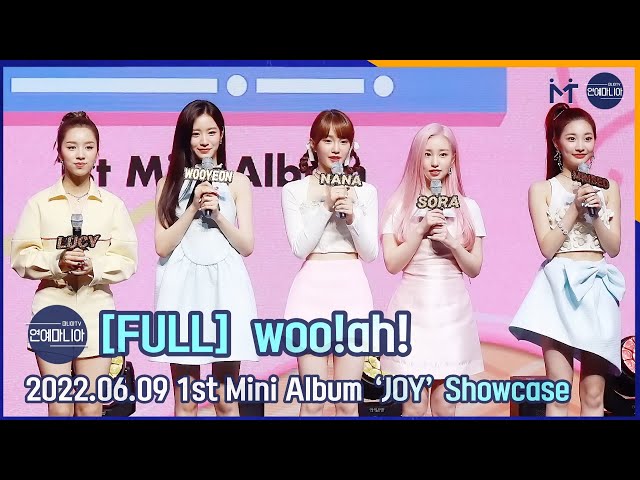 [FULL] 우아!(woo!ah!) 1st Mini Album ‘JOY’ 4K Showcase [마니아TV]