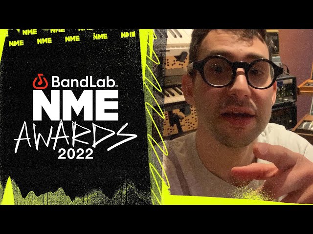 Jack Antonoff wins the Songwriter Award at the BandLab NME Awards 2022