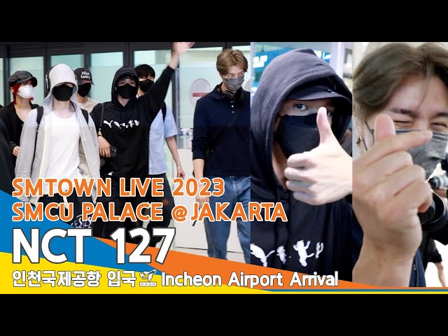 NCT 127, 엄지척! 비주얼이 멋져부려~(입국)✈️'SMTOWN LIVE 2023 in Jakarta' ICN Airport Arrival 23.9.25 #Newsen