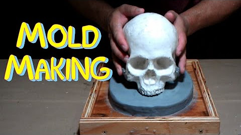 Making A Skull Mold - Mold Making & Casting Props