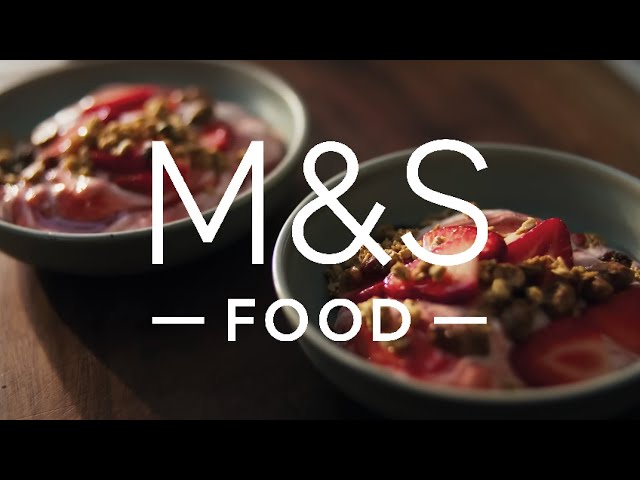 Tom Kerridge's Strawberry and Granola Fool | Farm to Foodhall | M&S FOOD