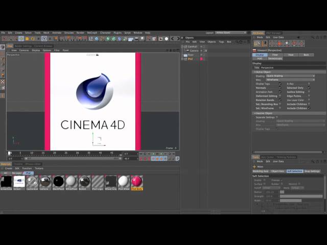 Cinema 4D to After Effects Basic: Part 1/3 (~25mins)