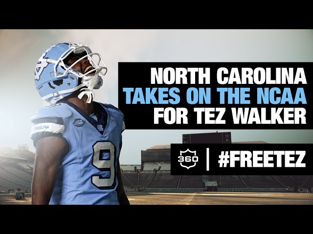 Devontez “Tez” Walker & North Carolina take on the NCAA and ignite a movement - NFL360 | #FREETEZ