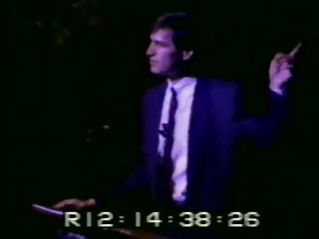 Steve Jobs Unveils the NeXT Computer - October 12, 1988