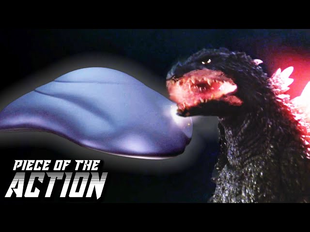Godzilla 2000 | UFO & Godzilla Cause Destruction