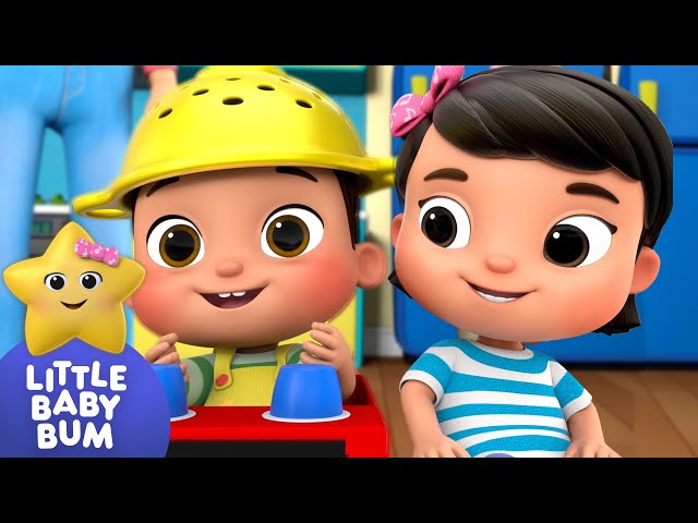 DIY Fire Engine ⭐Mia & Max Learning Time! LittleBabyBum - Nursery Rhymes for Babies | LBB