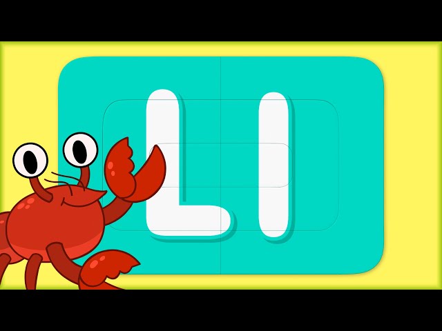 Words that start with the Letter L | Turn & Learn ABCs