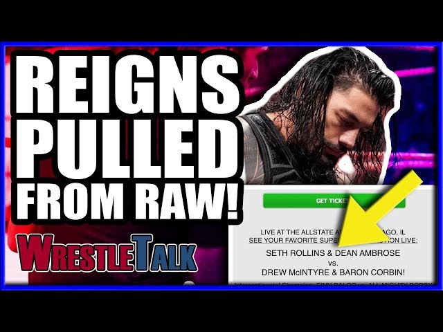 Roman Reigns PULLED From WWE Raw? Eminem SIGNS With WWE?! | WrestleTalk News Mar. 2019