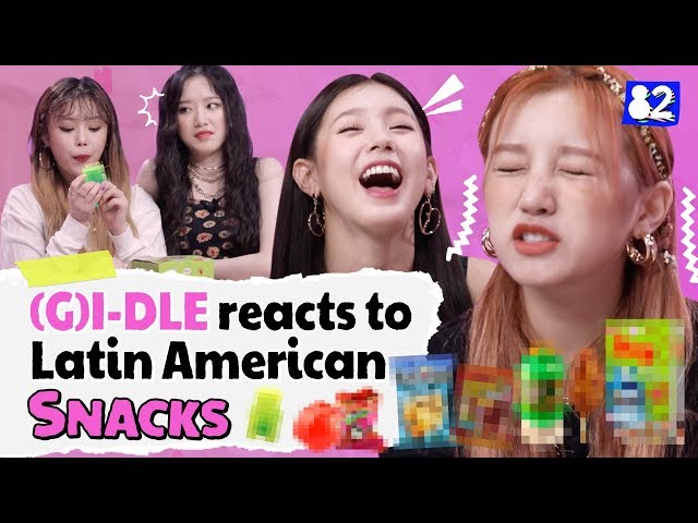 (G)I-DLE Reviews Latin American SnacksㅣSnack Talk