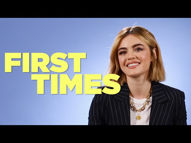 Lucy Hale Tells Us About Her First Times