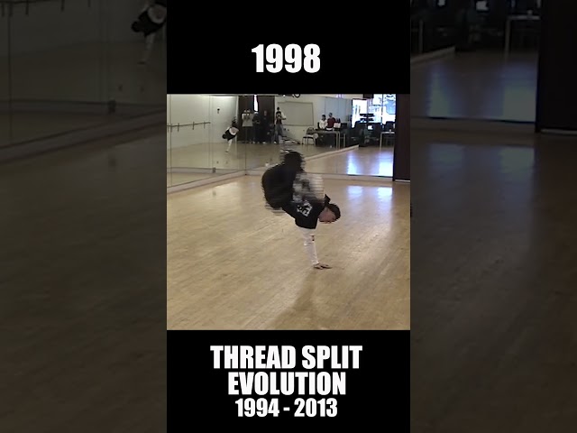 Evolution Of The Thread Split 1994 - 2013 | Bboy Crumbs