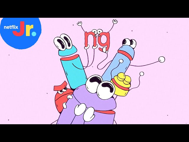 How To Use 'NG' in Words | StoryBots: Learn to Read | Netflix Jr