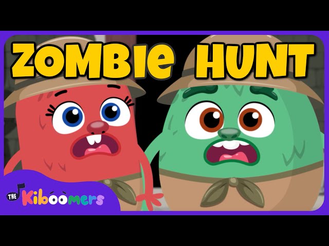 Join The Kiboomers on Going on a Zombie Hunt - Children's Halloween Songs