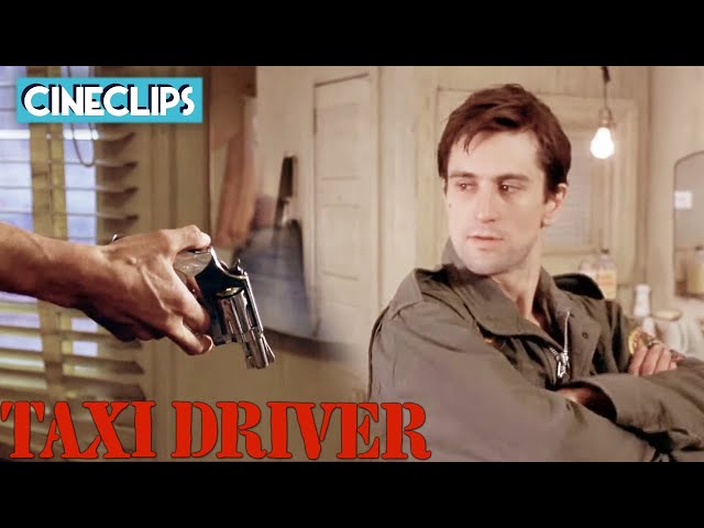 Practicing In The Mirror | Taxi Driver | CineClips