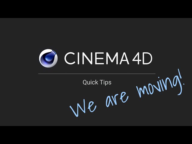 Announcement: Where to find Cinema 4D Quick Tips in the future