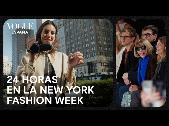 24 horas en la New York Fashion Week con Gemma Galán | VOGUE España