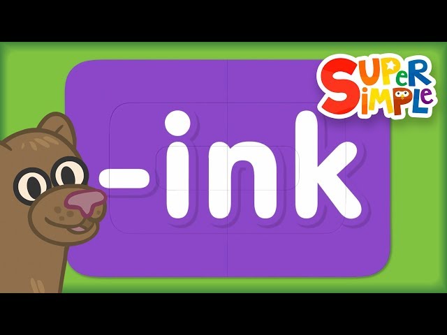 Learn The Alphabet - Word Family "ink"