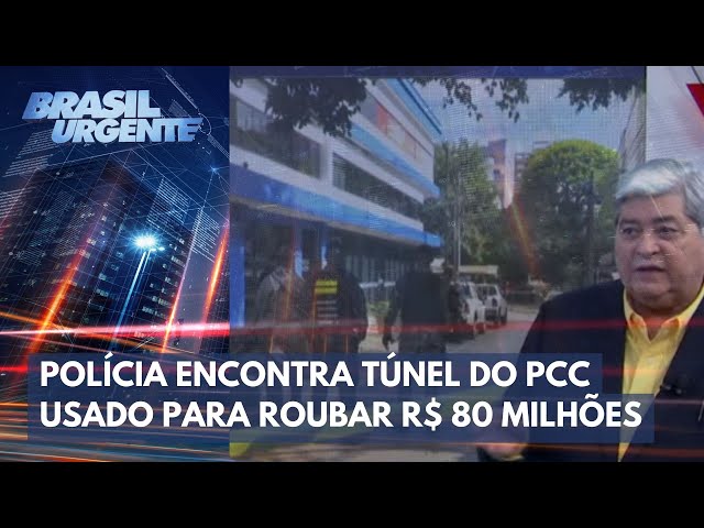 Túnel do crime no Paraguai: bandidos roubam R$ 80 milhões | Brasil Urgente