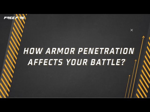 All about armor penetration | Free Fire NA