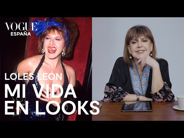 Loles León explica 16 looks, de '¡Átame!' a 'Águila Roja' | Mi vida en looks | VOGUE España