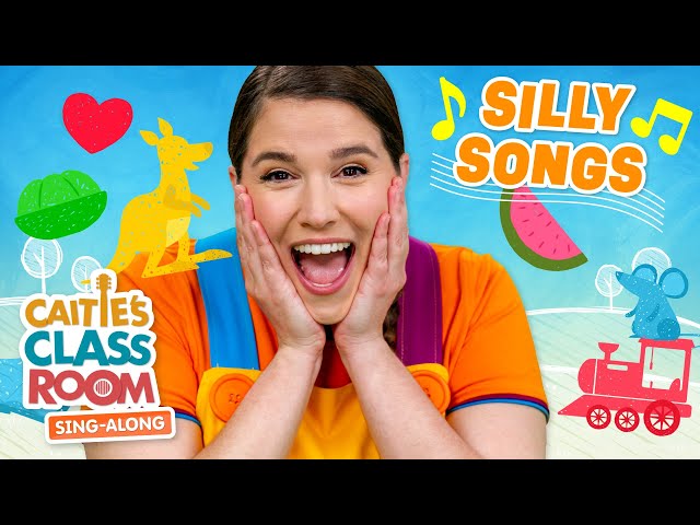 Silly Songs! | Caitie's Classroom Sing-Along Show | Fun Songs For Kids!