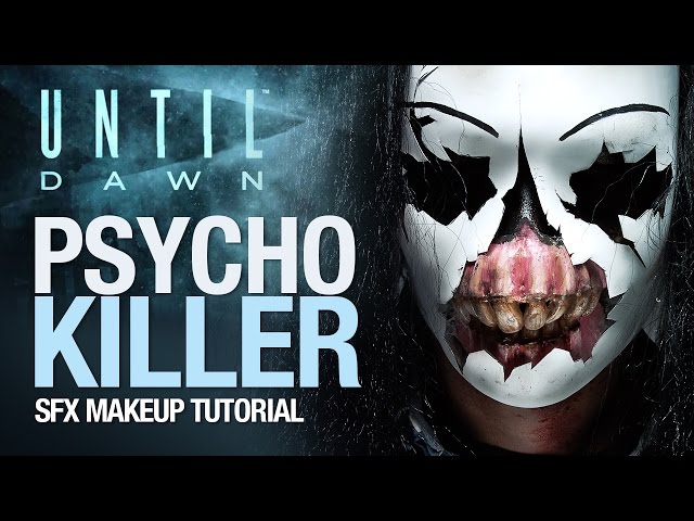 Until Dawn psycho killer Halloween tutorial