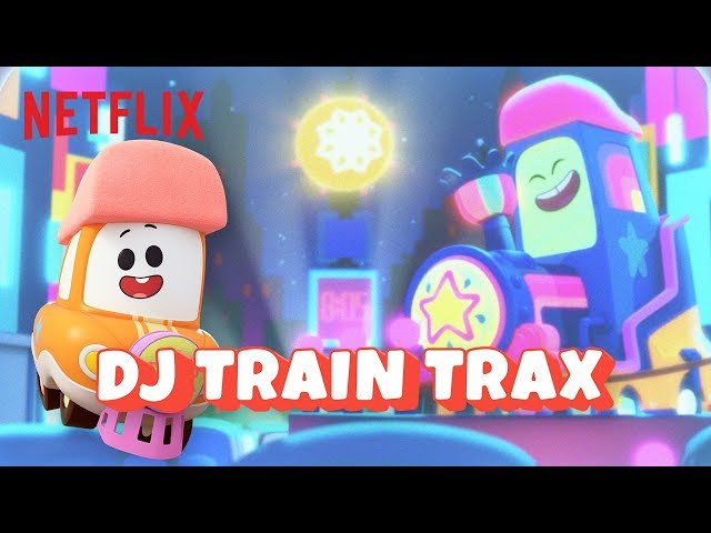 DJ Train Trax Dance Party Music Video 🚃 Go! Go! Cory Carson | Netflix Jr
