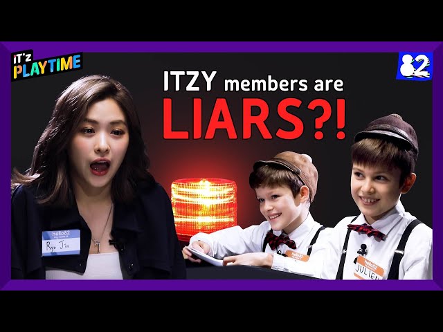 (CC) ITZY gets interrogated by kids I IT'z PLAYTIME EP.1 I ITZY(있지)