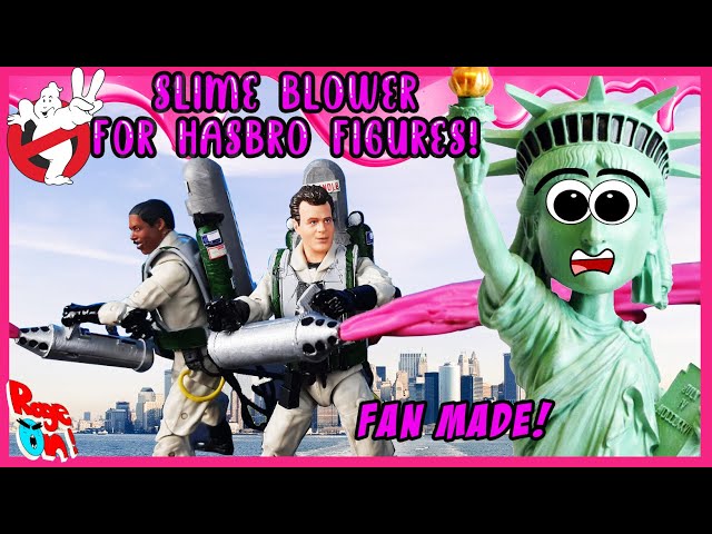 Ghostbusters 2 How the Statue of liberty scene should have ended ! Slime blowers for Hasbro Figures
