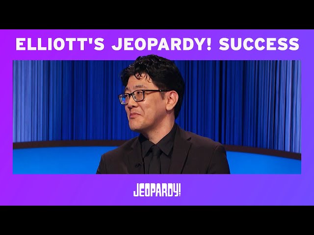 Elliott's Keeping Score | Overheard on Set | JEOPARDY!