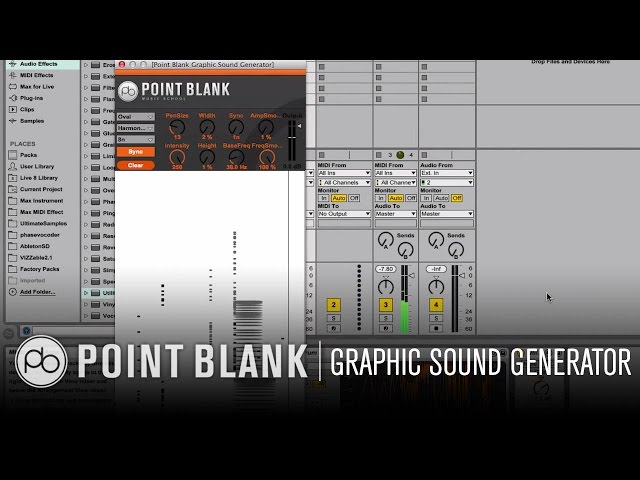Ableton Live Graphic Sound Generator: Free Max for Live Download