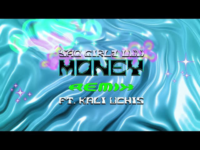 Amaarae - SAD GIRLZ LUV MONEY Remix ft Kali Uchis (Lyric Video)