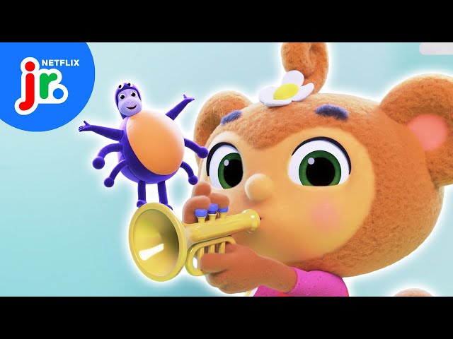 Itsy Bitsy Spider 🕷️🎶 Nursery Rhymes for Toddlers | Little Baby Bum: Music Time | Netflix Jr