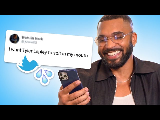 Tyler Lepley Reads Thirst Tweets