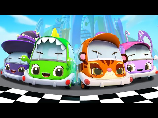 Little Cars Change Colors | Learn Colors | Monster Truck | Kids Song | Car Cartoon | BabyBus