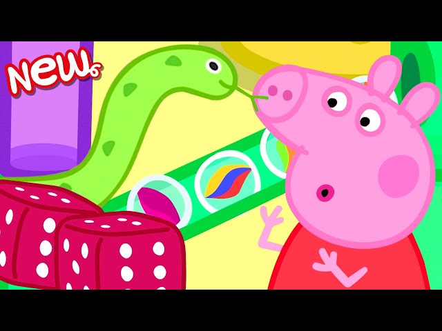 Peppa Pig Tales 🐷 Peppa's New Marble Run and Board Games 🐷 Peppa Pig Episodes