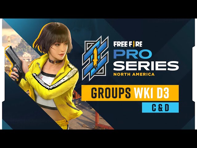Group Stage - C & D 💥 [ Wk1  - Day 3 ] | Free Fire Pro Series for North America | #FFNA #FFPS