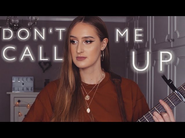 Mabel - Don't Call Me Up | Cover by Ellen Blane