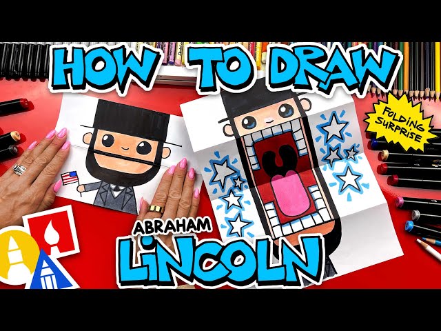 How To Draw Abraham Lincoln Folding Surprise