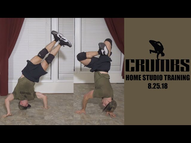 Bboy Crumbs | Home Studio Training Session | 8.25.21