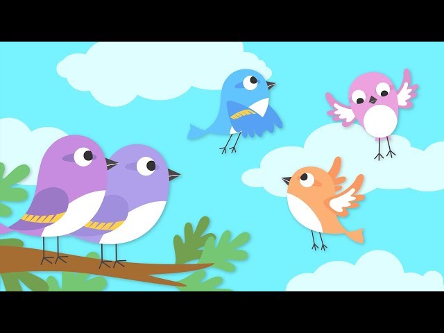 Treetop Family Episode #4 | Sparrows Learn to Fly | Cartoon For Children