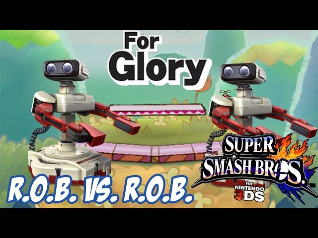 For Glory! - R.O.B. vs. R.O.B.! [Super Smash Bros. for 3DS] [HD 60 FPS]